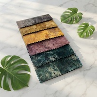 Tissu en velours hollandais gaufré à motif personnalisé, 100% polyester, pour textile de maison, canapé, housse de meubles, accessoires, rideaux