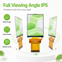 Modulo Display LCD TFT IPS Personalizzato da 2,8 Pollici 240x320 500 Cd/m² con Interfaccia MCU SPI RGB ST7789V per Dispositivi Portatili Intelligenti