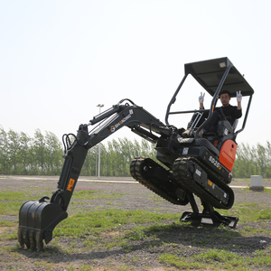 Mini-excavatrice hydraulique sur chenilles de 1 à 2 tonnes, homologuée CE européenne, pour la vente en gros et au détail, idéale pour les petites exploitations agricoles. - Product Image 4