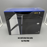 Boîte de protection transparente pour PS5 PRO PlayStation5, boîtes de collection, étui de rangement en PET, coque de jeu transparente, étui de présentation