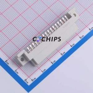 PCN13-32S-2.54DS71 Board-to-Board & Backplane Connector Bent Lead Through Hole,P=2.54mm Connector 2.54mm Right Angle Insert 2 2A - Product Image 1