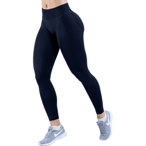Leggings de Yoga para Adultos, Cintura Alta, Duraderos, Transpirables, Elásticos en Cuatro Direcciones, Soporte de Resistencia Media, Color Sólido, para Verano - Product Image 2