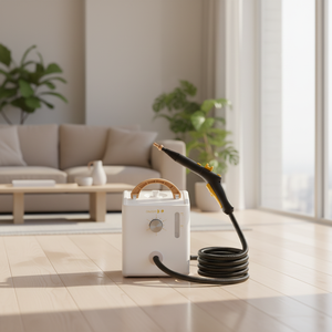 CNTECH 2600W Vaporizzatore Elettrico Domestico Multivelocità Regolabile Portatile con Serbatoio in Acciaio Inox da 1L e Vapore ad Alta Temperatura - Product Image 1