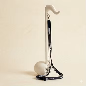 Otamatone Deluxe en plastique noir, petit instrument de musique professionnel, vente pour musiciens - Product Image 3