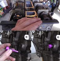 Outils d'alignement de la distribution compatible avec les moteurs Ford/Mazda Zetec 2.0L 2.3L 2.5L MZR/Duratec
