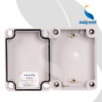 SAIPWELL DS-AG-0811-S 80*110*45 boîte étanche en plastique boîte de commutateur de démarrage/arrêt boîtier PCB personnalisé boîtier électrique CE ROHS
