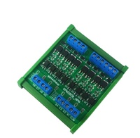 OPMSA04 DC 3.3V 5V 12V 24V 4-16CH 5A Amplificateur de signal PLC NPN PNP Convertisseur de niveau logique numérique IO Module de tube MOS d'isolation