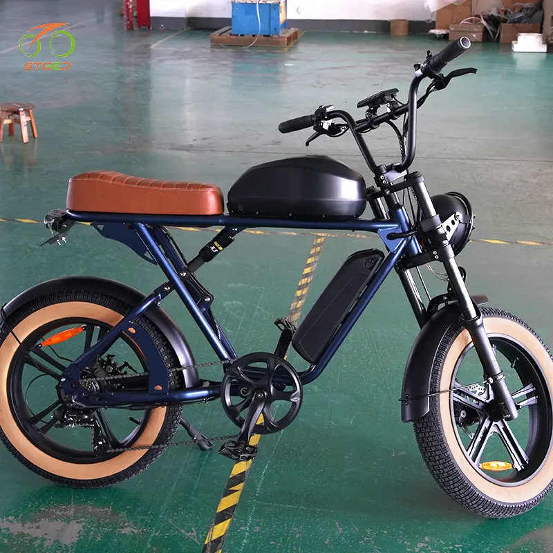 Steed e bike ชุดมอเตอร์แปลง จักรยานไฟฟ้า ส่ง จักรยานไฟฟ้า ระบบกันสะเทือนแบบเต็ม