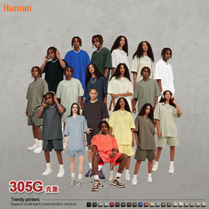 Fournisseur de premier plan, vêtements personnalisés avec logo, t-<span class=keywords><strong>shirt</strong></span> lourd, t-<span class=keywords><strong>shirt</strong></span> uni, t-<span class=keywords><strong>shirt</strong></span> oversize à épaules tombantes, <span class=keywords><strong>ensemble</strong></span> <span class=keywords><strong>short</strong></span>, vêtements pour hommes - Product Image 3