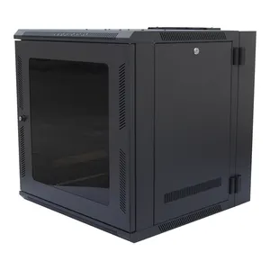 2020 vendita calda a parete 6U 9U 12u 15u 18u rack server dati armadio di rete con porta in vetro