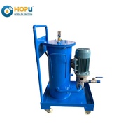 Chariot de filtration d'huile hydraulique et diesel portable HOPU CE ISO, chariot mobile de filtration d'huile pour l'exploitation minière du pétrole et du gaz, centrale électrique