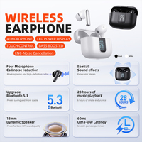 QERE E50 quatre microphones ENC TWS casque sans fil écouteur écouteurs de jeu écouteurs intra-auriculaires écouteur Bluet ooth écouteur