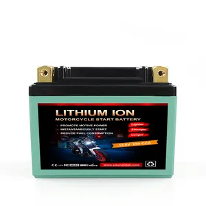 Lithium Motorcycle Battery Lithium Battery New Product Long Cycle Life 20ah LiFePO4 Battery Supplier