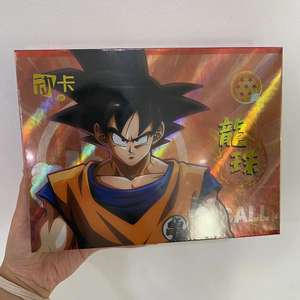 Juguete De Goku Dragon Saiyan Paper Collect Playing SR Trading Character Game Card SSR Anime Tarot Cards Genshined <span class=keywords><strong>Impact</strong></span> - Product Image 5