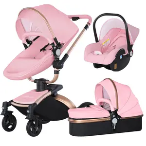 Jxb Groothandel China Buggy Smart High Landscape Kinderwagen Baby Luxe Reizen Winkelen Wandelwagens Compact Rijtuig 3 In 1