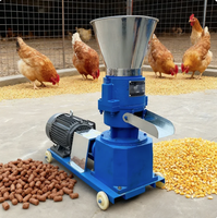 Machine à granulés d'aliments pour animaux d'élevage, vaches, moutons, poissons, volailles, capacité 200 kg/h