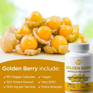 แคปซูลสารสกัดผลไม้ฟิซาลิส เปรูวิอานา ผลิตภัณฑ์เสริมอาหารเพื่อสุขภาพ ยอดขายดี รับผลิตแบบ OEM ODM - Product Image 3