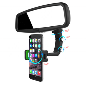 Supporto multifunzionale per telefono da Auto supporto per <span class=keywords><strong>Smartphone</strong></span> supporto per Auto staffa girevole a 360 gradi per specchietto retrovisore automatico - Product Image 1