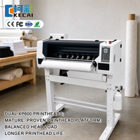 Mesin Cetak DTF KECAI Dual XP600 Printhead dengan Kepadatan Nozzle Tinggi, Platform Head Load, Daya Tahan Lebih Lama, Format Besar 60cm