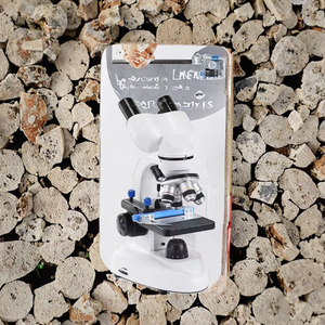 Microscope biologique binoculaire LED en promotion |   Microscope de laboratoire pour l'enseignement et la recherche, grossissement HD 40X-640X, 1080P - Product Image 3