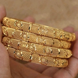 女性用高級ゴールドジュエリーファッションブレスレットとバングルドバイにインスパイアされた女性用高級アクセサリー - Product Image 2