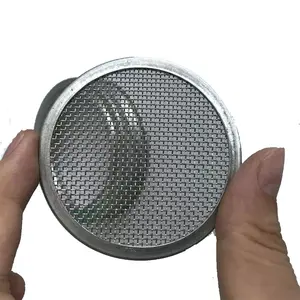 Cartouche filtrante de tube de filtre d'écran de filtre de grillage en métal d'acier inoxydable pour la filtration liquide