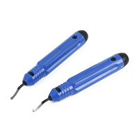 INTODIY poignée d'ébavurage outils matériel céramique ébavurage couteau droit pour Machine de coupe de bord