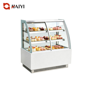Vitrina Refrigerada Comercial <span class=keywords><strong>para</strong></span> Pasteles, Exhibidor de Pasteles, Refrigerador <span class=keywords><strong>para</strong></span> Panadería - Product Image 1