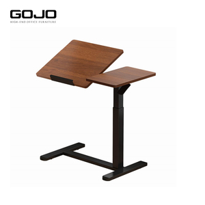 Suporte ajustável do portátil de madeira com recurso extensível Durable Computer Desk para fácil movimento e elevação - Product Image 3