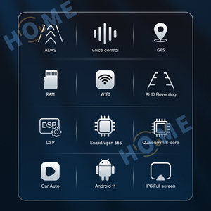 Tesla-Style Vertikaler Touchscreen für Ford Mondeo MK4 Galaxy 2007-2010 Auto-<span class=keywords><strong>DVD</strong></span>-Radio-Player Multimedia-Video Carplay AndroidAuto - Product Image 5
