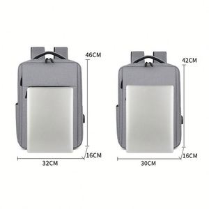 Mochila para Portátil USB, Personalizable con Logotipo, Multifuncional, para Hombre, de Moda, para Oficina, Negocios, Universidad, Uso Diario, <span class=keywords><strong>Viajes</strong></span> - Product Image 2