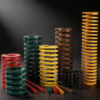 Ressort de compression moulé sous pression PinDing OD 12 mm, longueur 45 mm, extra fiable, haute performance, robuste, marron