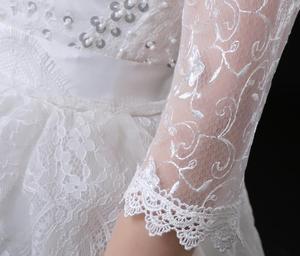 Chaqueta de encaje para niña y adolescentes, Bolero para vestido de fiesta de noche, accesorios de boda, abrigo - Product Image 5