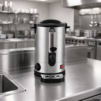 Chauffe-eau électrique commercial 25L en acier inoxydable avec couvercle de sécurité pour la restauration