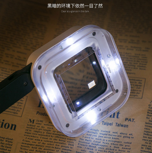 10x <span class=keywords><strong>15x</strong></span> 20x Verstelbare Vergroting Verlichting <span class=keywords><strong>Loupe</strong></span> Vergroting Met 8 Lampjes Voor Sieraden Stempels - Product Image 3