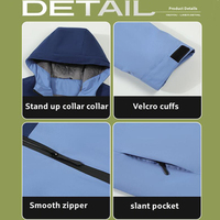 Veste d'extérieur personnalisée pour l'automne et l'hiver, coupe-vent, imperméable, chauffante, chaude, pour le travail, la course à pied, la randonnée, le snowboard, avec logo