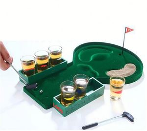 Jouets de bar à boire personnalisés avec logo imprimé, accessoires de jeux de golf et de récréation, jouets de jeu de bière, jeu de golf à boire - Product Image 1