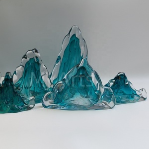 Hiện đại ánh sáng sang trọng pha lê thủy tinh nghệ thuật trừu tượng đồ trang trí sự giàu có lăn trong hiên nhà TV Tủ rượu Tủ trang trí pha lê - Product Image 5