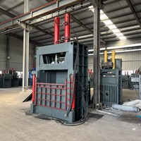 Presse à balles hydraulique pour déchets plastiques usagés