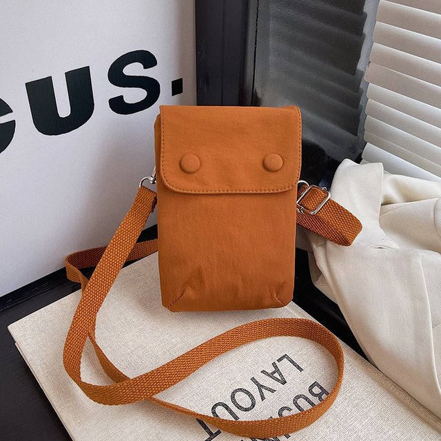 Custom Logo Mini Crossbody Phone Bag Lightweight Travel Shoulder Pouch