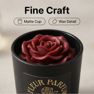 Vela aromática decorativa, vela relaxante, vela de longa duração com aroma refrescante, vela personalizada com etiqueta privada, vela para presente. - Product Image 5