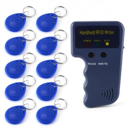 Handheld ABS RFID Scanner 125kHz ID Card Reader & Duplicator