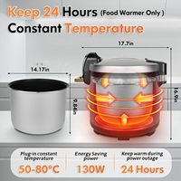 Qualité supérieure Deluxe Cuiseur À Riz Vente Chaude 1.0L-2.8L Capacités Électrique Numérique Multi-Fonction Automatique Maintien Au Chaud RV
