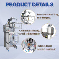 Machine d'emballage multifonctionnelle automatique pour sachets de boissons énergisantes, yaourts, liquides, pâtes de tomates, miel, jus, sauces et beurre de cacahuètes