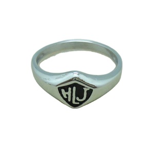 Anillo de Pareja de Acero Inoxidable HLJ al por Mayor, Anillo de Boda para Mujer y Hombre - Product Image 1