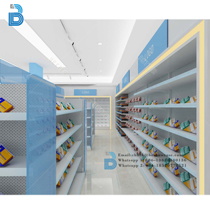 2020 Mới Nhất Thiết Kế Dược Hiển Thị Truy Cập Đứng Dược Kệ Và Nhà Thuốc Dược Đồ Nội Thất - Product Image 3