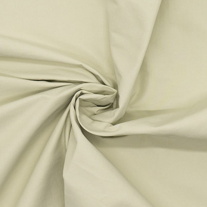 50S cotton nylon <b>blended</b> fine plain non stretch yarn card woven khaki garment fabric wholesale ready stock - Product Image 3