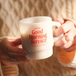 Nuevo Estilo de Taza Apilable de <span class=keywords><strong>Vidrio</strong></span> Blanco Jade, Taza de Café Personalizada de <span class=keywords><strong>Vidrio</strong></span> Jade para Leche - Product Image 3
