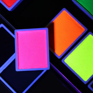 Paleta de <span class=keywords><strong>Pintura</strong></span> Facial y Corporal Fluorescente UV de 12 Colores con Logotipo Privado, Maquillaje Cosmético para Niños <span class=keywords><strong>en</strong></span> Halloween - Product Image 3