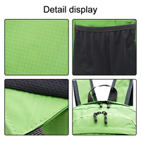 Promotion Sac à dos pliable léger en polyester pour la randonnée, personnalisable avec logo, pour hommes et femmes, idéal pour la gym et les voyages